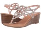 Fergalicious Courtesy (blush) Women's Wedge Shoes