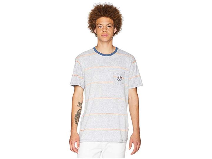 Vissla Uv Ray Woven Top (dark Denim) Men's Short Sleeve Button Up