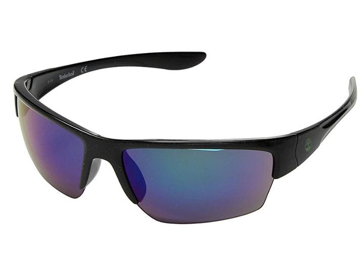 Timberland Tb7139 (shiny Black/smoke Mirror) Fashion Sunglasses