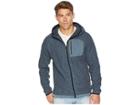 Quiksilver Waterman Bigger Boat Zip Hoodie (orion Blue Heather) Men's Sweatshirt