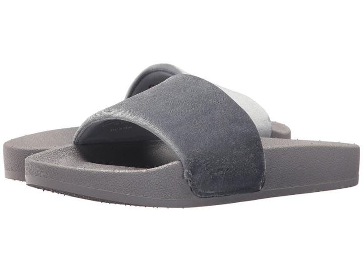 Chooka Velvet Slide (gray) Women's Slide Shoes