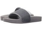 Chooka Velvet Slide (gray) Women's Slide Shoes