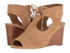 Lauren Ralph Lauren Alayna (camel) Women's Wedge Shoes