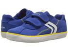 Geox Kids Kilwi 12 (little Kid) (royal/lime) Boy's Shoes
