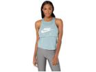 Nike Air Tank Graphic (aviator Grey/white) Women's Sleeveless