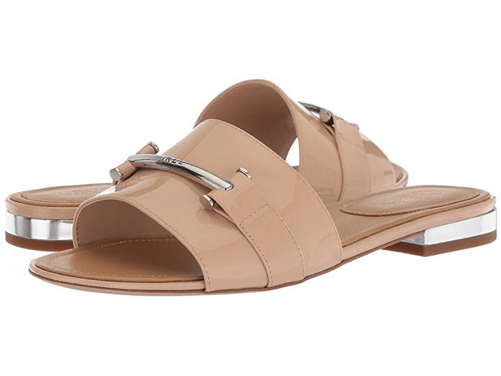 Lauren Ralph Lauren Davan (straw Patent Leather) Women's Shoes