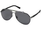 Dolce & Gabbana 0dg2189 (matte Black/gunmetal/polarized Grey) Fashion Sunglasses