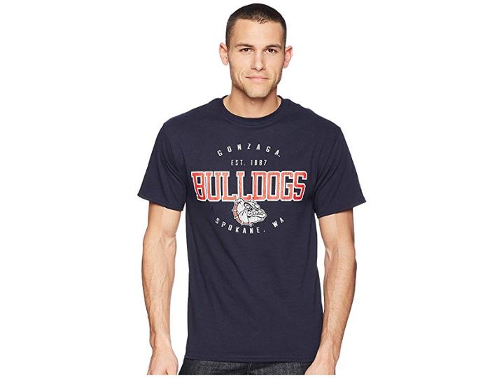 Champion College Gonzaga Bulldogs Jersey Tee (navy) Men's T Shirt