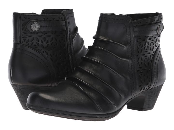 Rockport Brynn Panel Boot (black) Women's Shoes