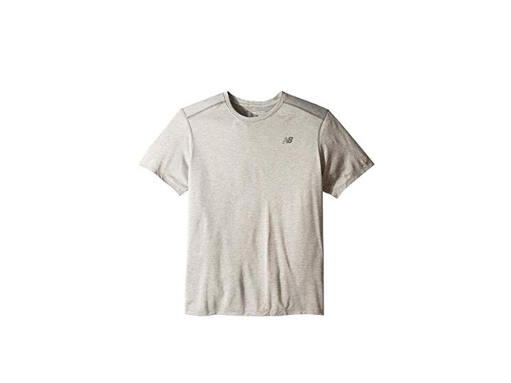 New Balance Core Heathered Tee (athletic Grey) Men's T Shirt