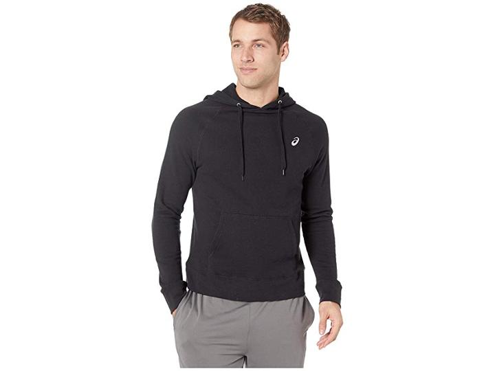 Asics Fleece Hoodie (performance Black) Men's Sweatshirt