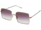 Oliver Peoples Rassine (soft Rose Gold/magenta Clear Gradient) Fashion Sunglasses