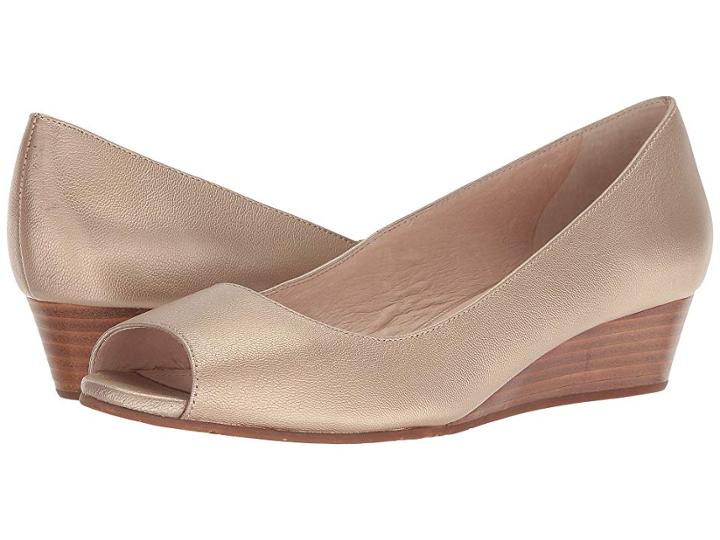 Sudini Willa (sand Metallic) Women's Wedge Shoes