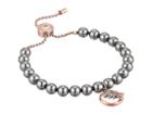 Michael Kors Modern Classic Pearl Slider Bracelet (rose Gold/grey) Bracelet