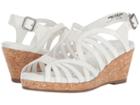 Walking Cradles Amelie (white) Women's Flat Shoes