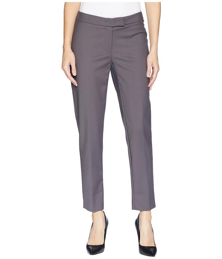 Anne Klein Slim Ankle Pant (nantucket Grey) Women's Dress Pants