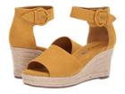 Unisa Hoovi (yellow) Women's Wedge Shoes