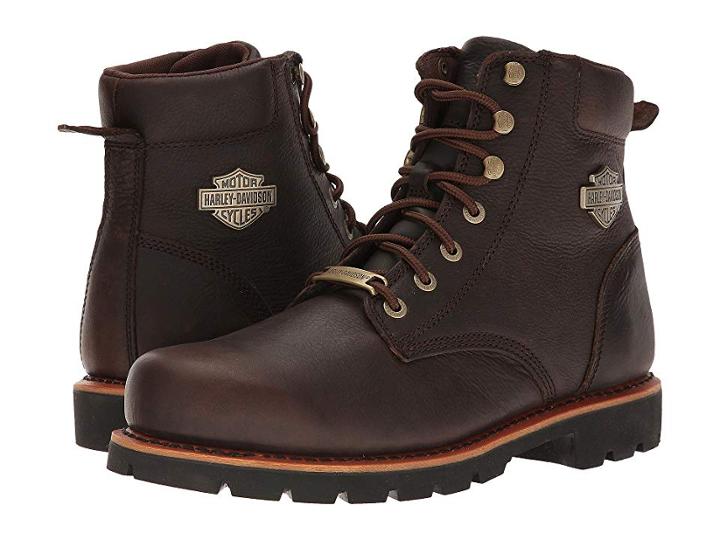 Harley-davidson Vista Ridge (brown) Men's Lace-up Boots