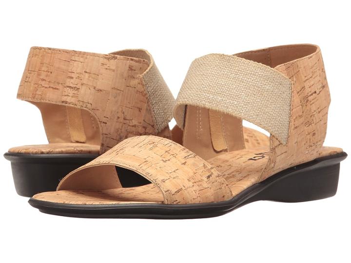 Sesto Meucci Eirlys (natural Cork/natural Linelast) Women's Sandals