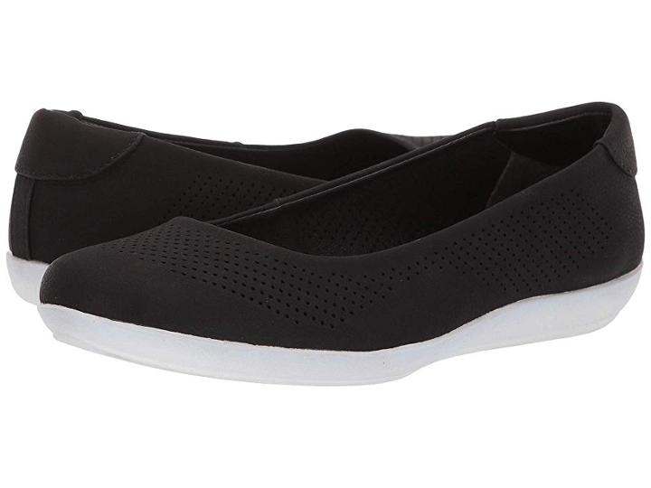 Eurosoft Marisa (black Nubuck) Women's Flat Shoes