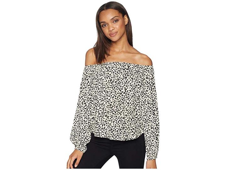 Billabong Mi Amore Woven Top (black/white) Women's Clothing