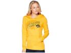 Champion College Iowa Hawkeyes Eco University Fleece Hoodie (collegiate Gold) Women's Sweatshirt