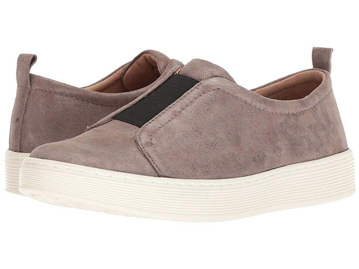 Sofft Safia (smoke Distressed Foil Suede) Women's  Shoes