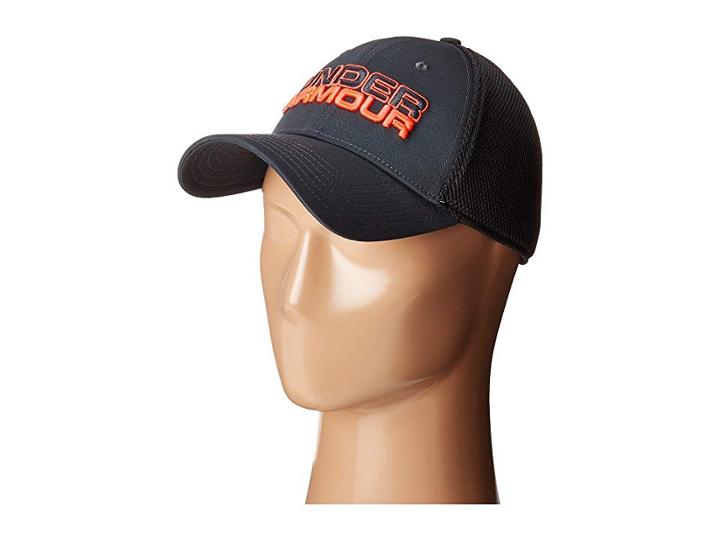 Under Armour Ua Cap (anthracite/black/magma Orange) Caps
