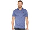 Rock And Roll Cowboy Solid Short Sleeve Polo P9p5290 (blue) Men's Short Sleeve Pullover
