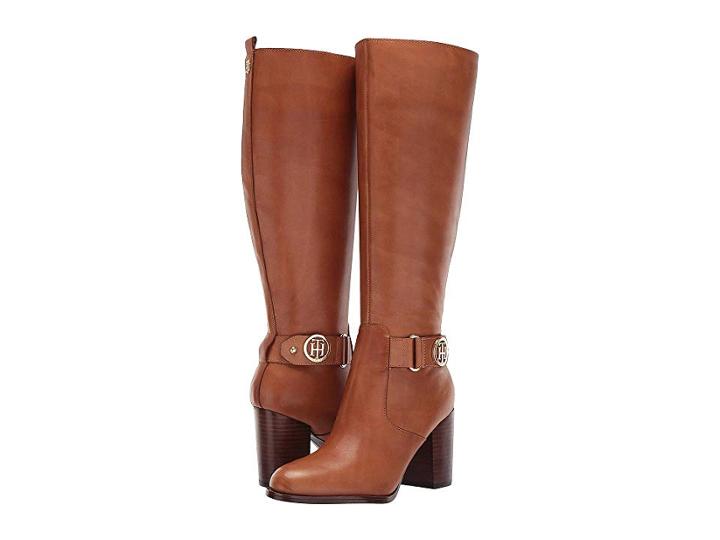 Tommy Hilfiger Deeanne (medium Brown Leather) Women's Boots