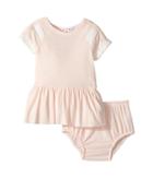 Splendid Littles Loose Knit Football Dress (infant) (light Pink) Girl's Dress