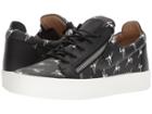 Giuseppe Zanotti May London Logo Low Top Sneaker (black/white) Men's Shoes