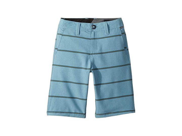 Volcom Kids Frickin Snt Mix Shorts (big Kids) (wrecked Indigo) Boy's Shorts