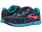 Brooks Neuro 2 (evening Blue/china Blue/fiery Coral) Women's Running Shoes