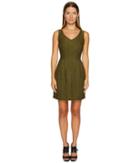 Boutique Moschino Sleeveless Knit Dress (green) Women's Dress