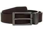 Timberland 30mm Reversible Leather Belt (kids) (brown/black) Men's Belts