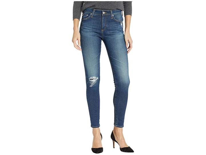 Ag Adriano Goldschmied Farrah Skinny Ankle In 11 Years Shifted Mended (11 Years Shifted Mended) Women's Jeans