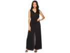 Tahari By Asl Petite Flywayay Jumpsuit (black) Women's Jumpsuit & Rompers One Piece