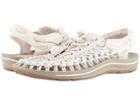 Keen Uneek (whitecap/cornstalk) Women's Toe Open Shoes