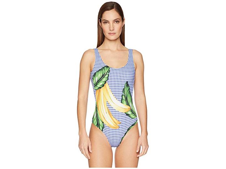 Onia Kelly One-piece (royal Blue Multi) Women's Swimsuits One Piece