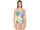 Onia Kelly One-piece (royal Blue Multi) Women's Swimsuits One Piece