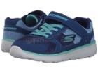 Skechers Kids Go Run 400 (little Kid/big Kid) (blue/turquoise) Girl's Shoes