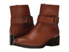 Frye Kristen Harness Short (brown Smooth Vintage Leather) Women's Boots