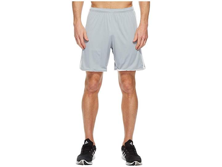 Adidas Tastigo 17 Shorts (light Grey/white) Men's Shorts