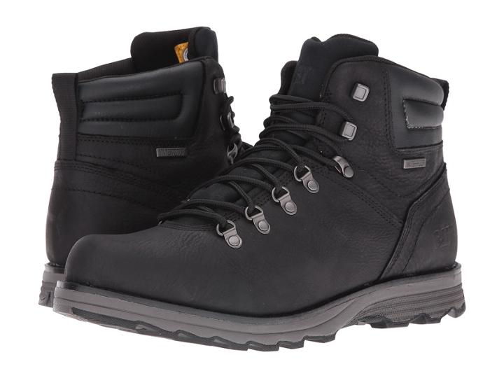 Caterpillar Casual Sire Waterproof (black) Men's Work Lace-up Boots