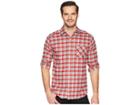 Psycho Bunny Long Sleeve Flannel (heather Grey 2) Men's Clothing