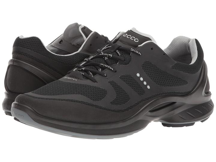 Ecco Biom Fjuel Tie (black/black) Men's Lace Up Casual Shoes