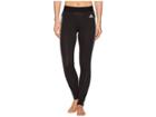 Adidas Essential 3-stripe Tights (black/white) Women's Casual Pants