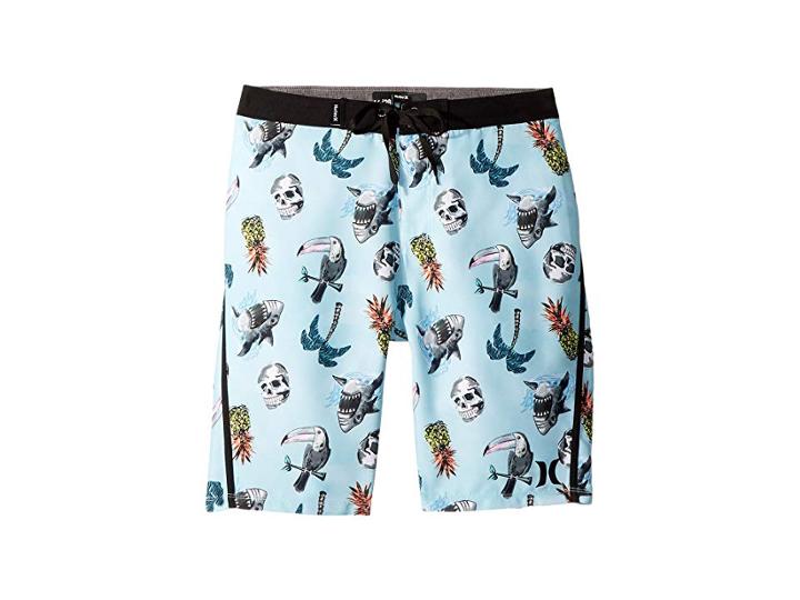 Hurley Kids Toucan Boardshorts (big Kids) (ice) Boy's Swimwear