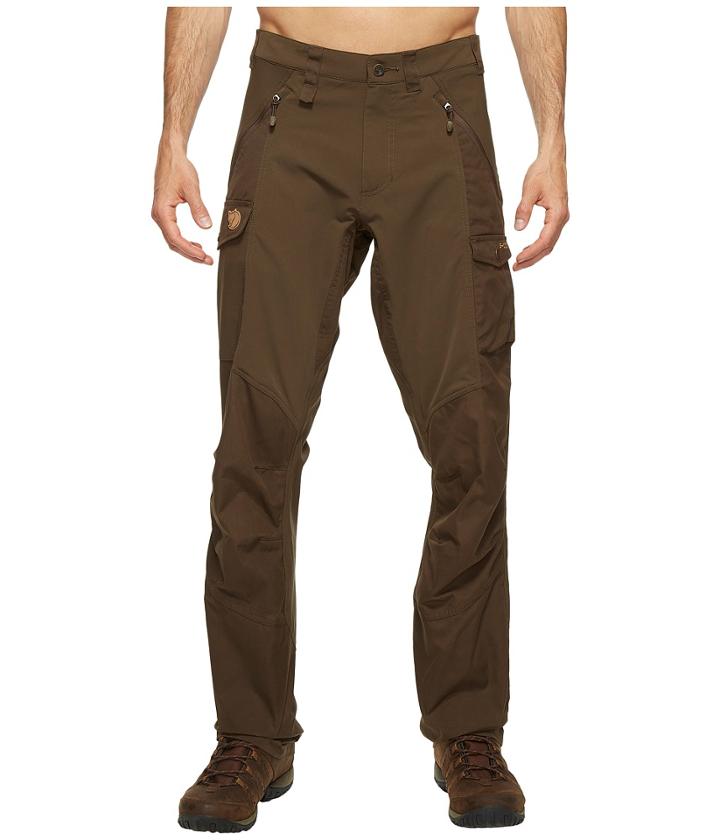 Fjallraven Abisko Trousers (dark Olive) Men's Casual Pants